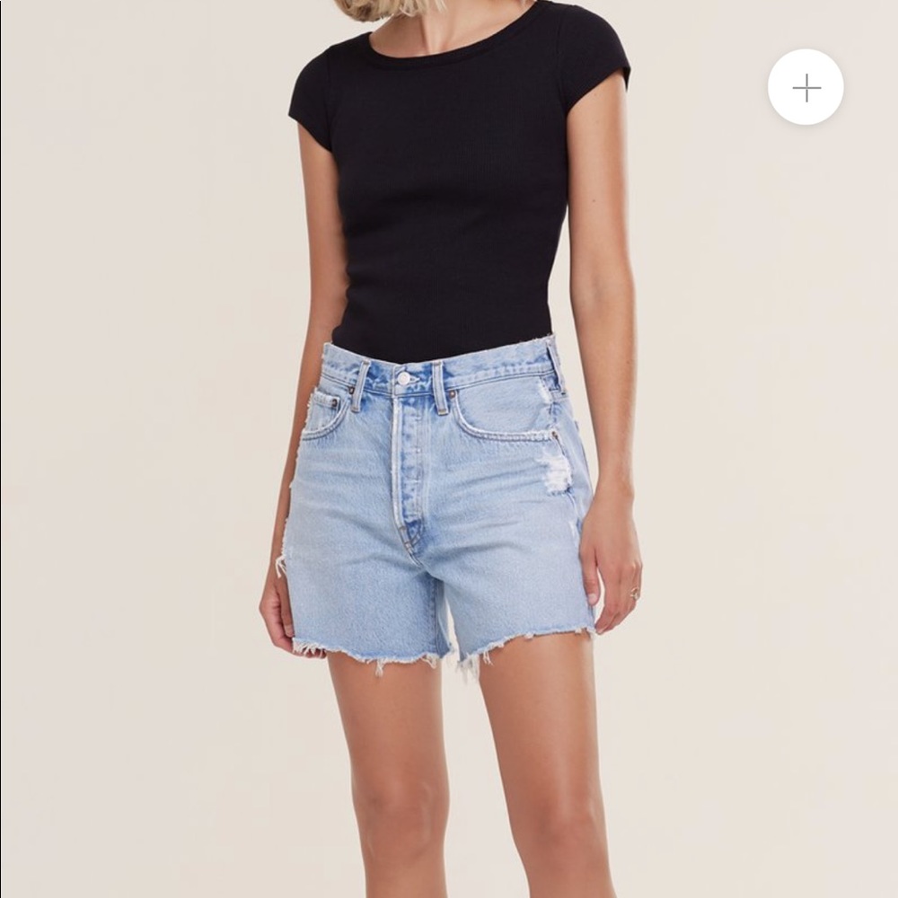 AGOLDE Parker Long Loose Fit Vintage Short